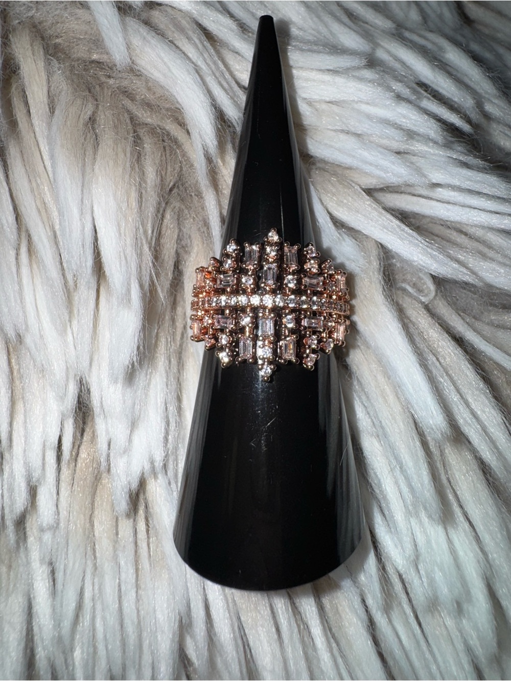 High Shine, Low Profile Bomb Party Ring